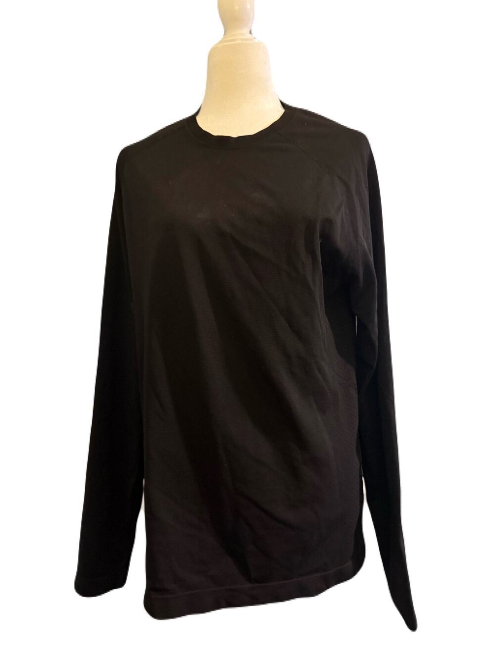 FIGS Black Long Sleeve Performance Scrub Underscrub Shirt Men’s Large